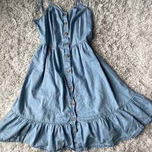 Blue summer dress